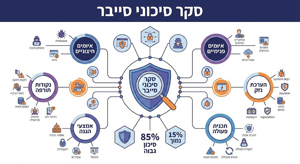 איך מתבצע סקר סיכוני סייבר